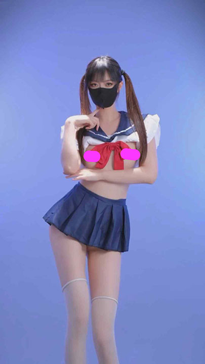 推特 桥本玲奈 8月会员电音骚舞20V